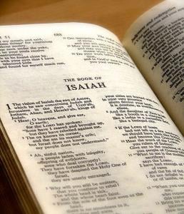 Photo | The Book of Isaiah | courtesy of Trounce Wikimedia Creative Commons