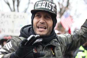 Photo | Jesus Preachers Womens March, Washington D.C., January 21, 2017 | courtesy of Elvert Barnes, Wikimedia Creative Commons