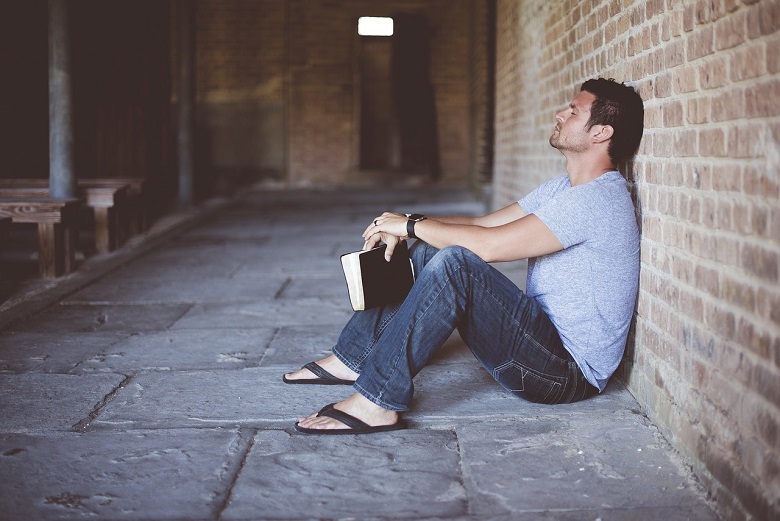 Man thinking about the Bible Image by Pexels from Pixabay