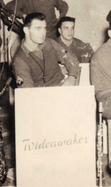 William T. Orr Sr. in World War II Family photo.