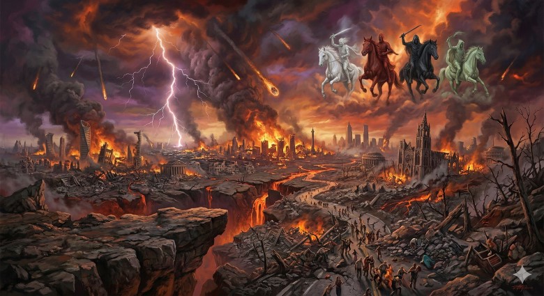 World destruction as written in Revelation