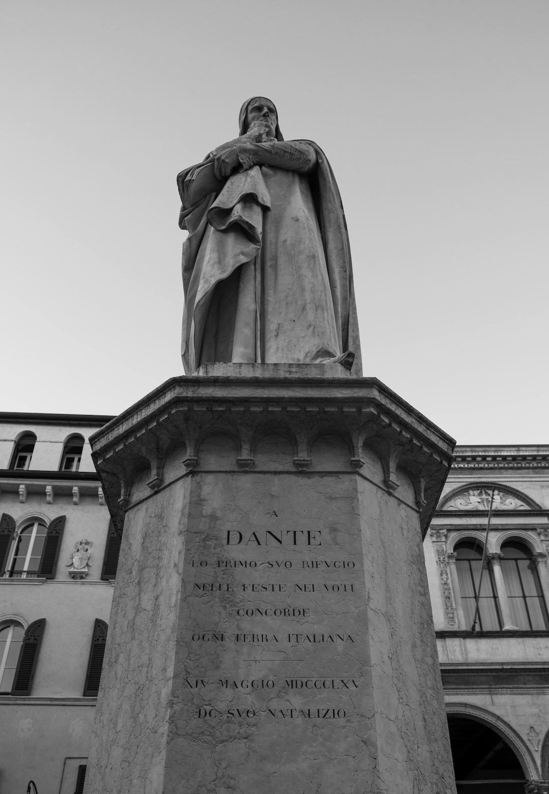 A Statue of Dante