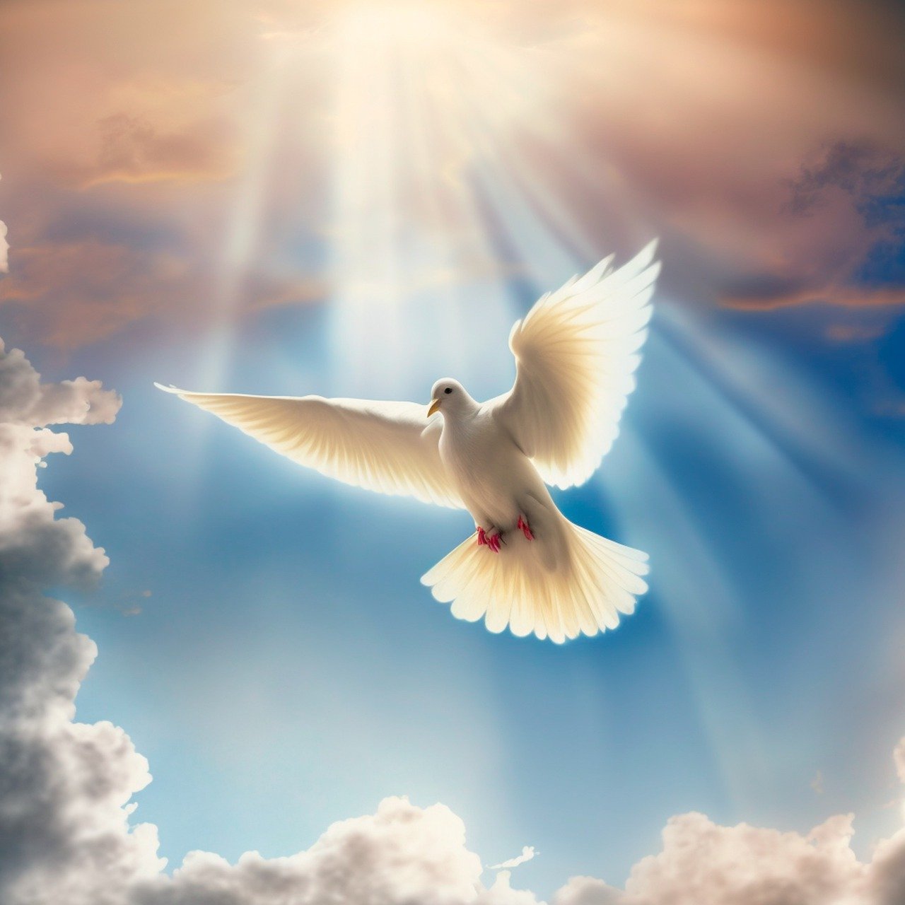 Dove represents the Holy Spirit