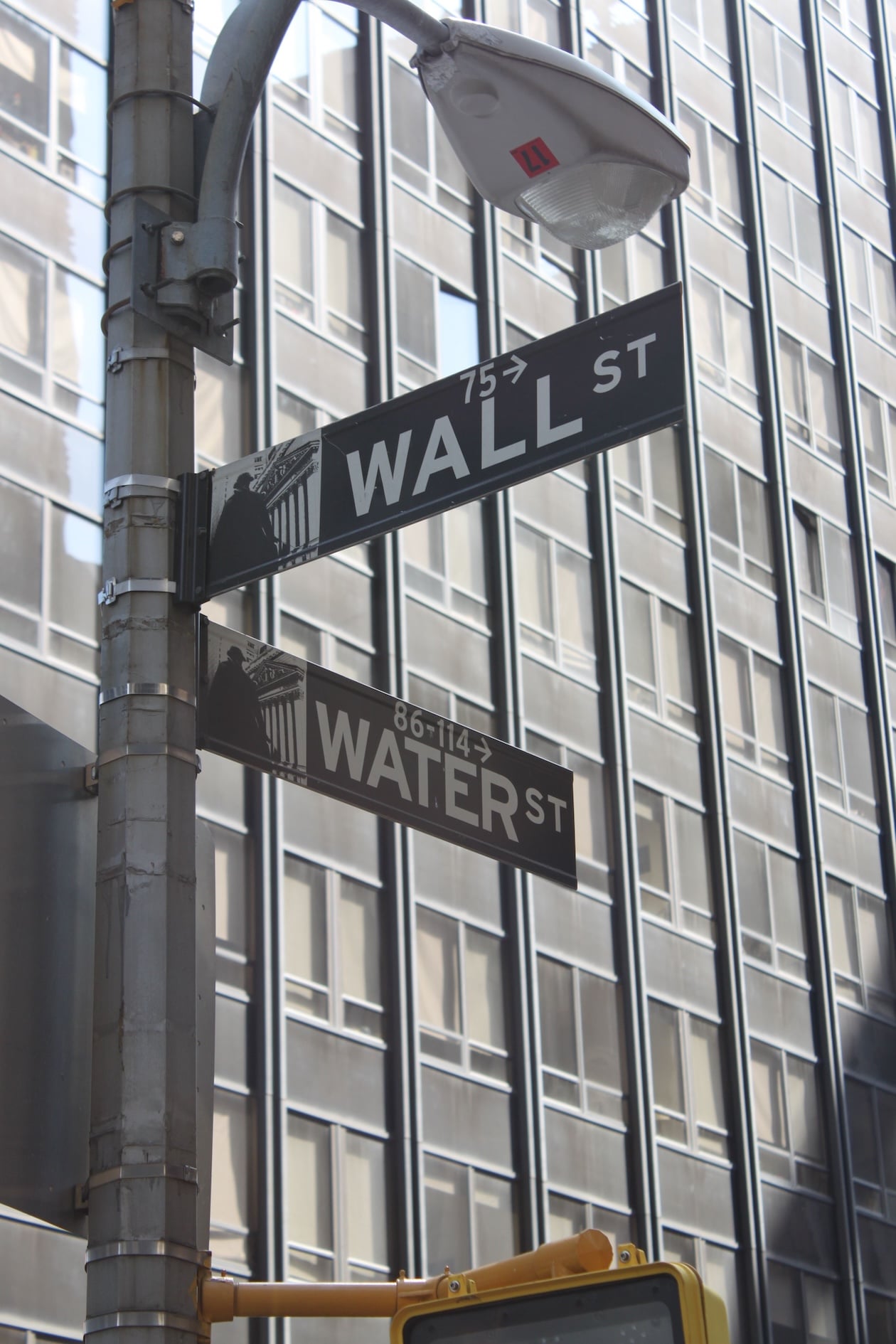 Stret Sign of Wall Street