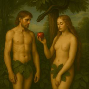 Many aspects of the Christian story are common archetypes in human history. Image in the public domain/generated by AI