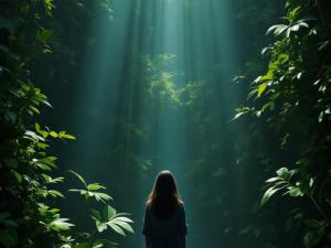 In "The Way," I write about mystical/peak/transcendent experiences. Image in the public domain/generated by AI
