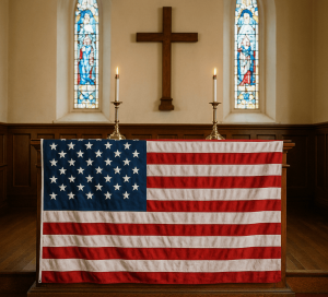 "You cannot serve both God and money (mammon)" Image in the public domain/AI-generated