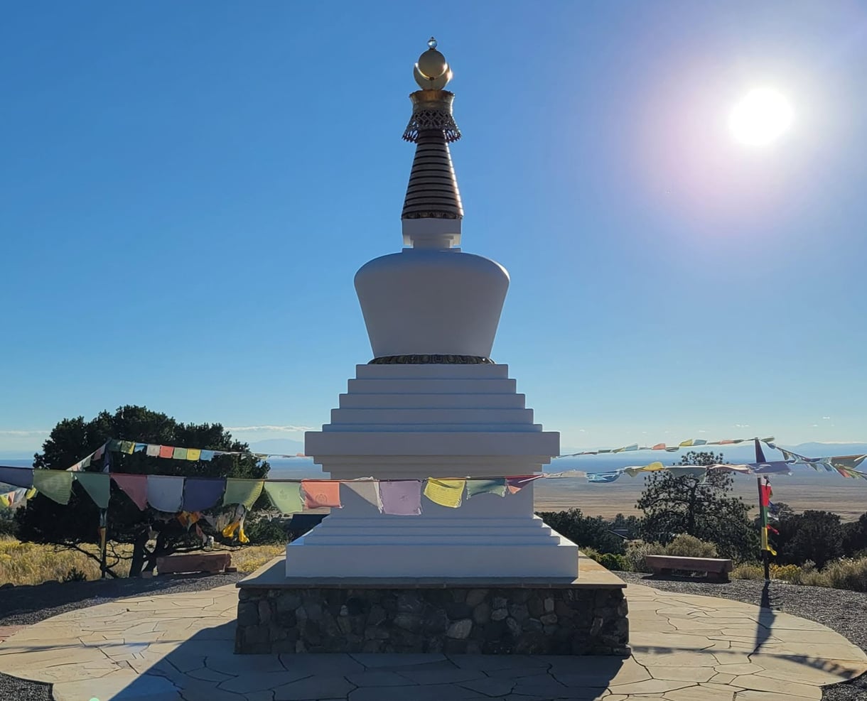 Stupa of Enlightenment in Crestone, Colorado. Image by the author