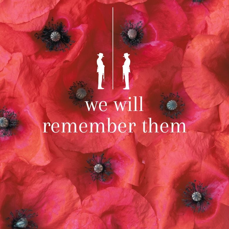 Red Poppies World War II D-Day
