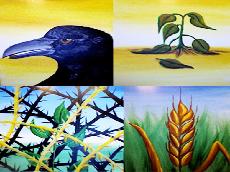 Illustration Paintings for The Parable of the Talents by the Author