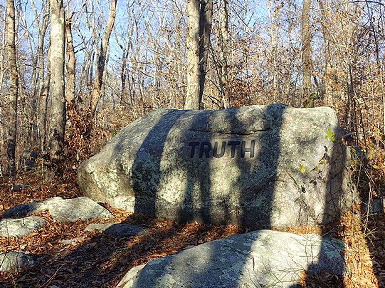 Truth - Babson's Boulders - Dogtown, MA, WikiMedia Commons