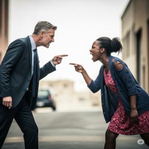 finger pointing
