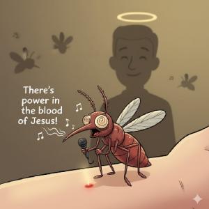 mosquito power in blood