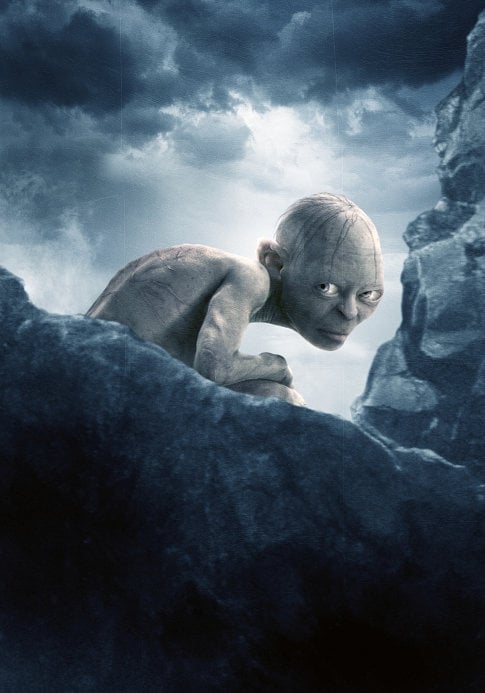 Gollum in 'The Lord of the Rings-The Two Towers' (2002) (Image from