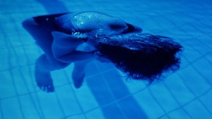 three colors blue swimming pool