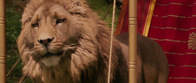 The Chronicles of Narnia: The Lion, The Witch, and the Wardrobe. Aslan