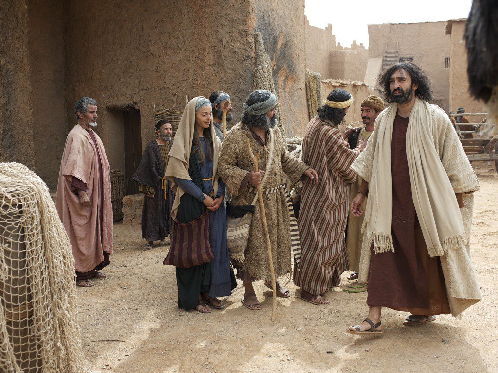 Day 11. Set: Syrian Village. Jesus Heals Two Blind Men. I am The Bread Of Life.