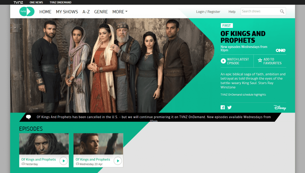 ofkingsandprophets-tvnz