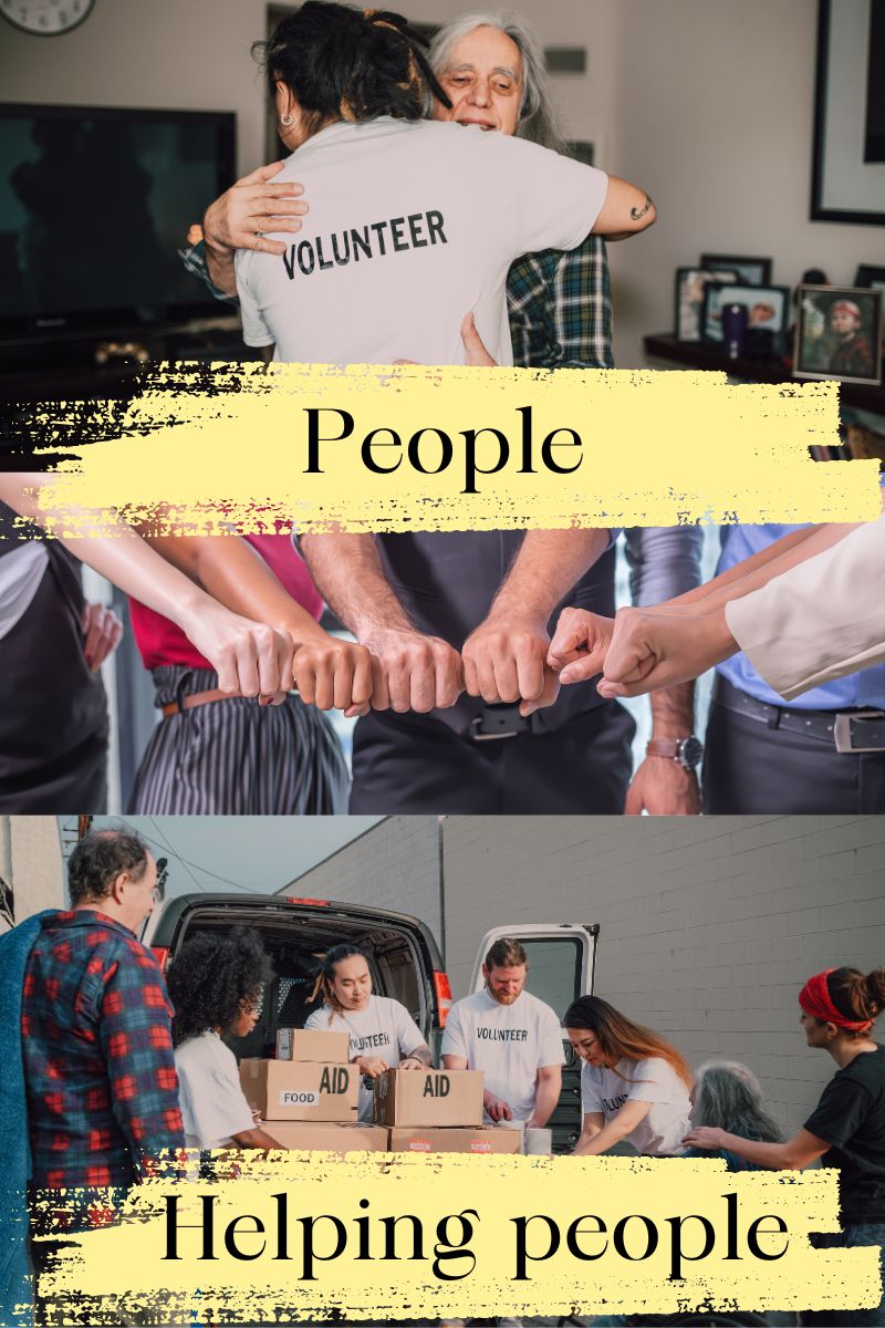 People helping people with grace