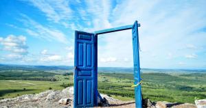 open door to new opportunities