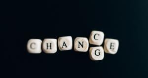 Change gives an opportunity for chance