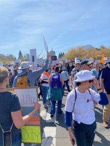 At the Hands Off Protest, Salem, Ore.