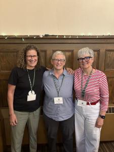 Writers at a Mennonite conference.