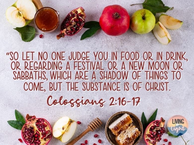 Colossians 2:16-17 - Jesus in Rosh Hashanah