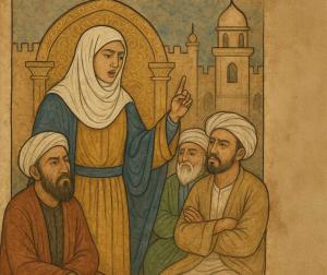 A traditional Islamic painting evokes the sacred duty of leadership as stewardship—grounded in justice, humility, and service to the people.