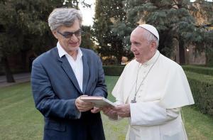 Wim Wenders and Pope Francis