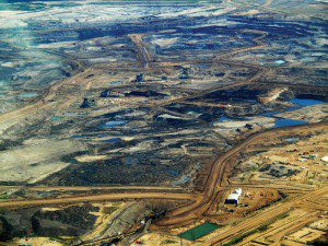 the Alberta Tar Sands – picture via Wikimedia Commons