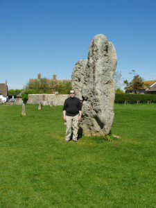 at Avebury, in England, 2007