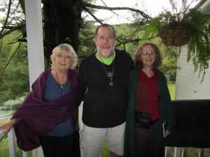 with Thea Worthington and Penny Billington at the 2011 OBOD East Coast Gathering