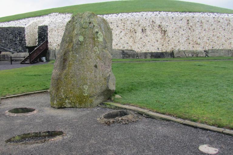 Newgrange standing stone
