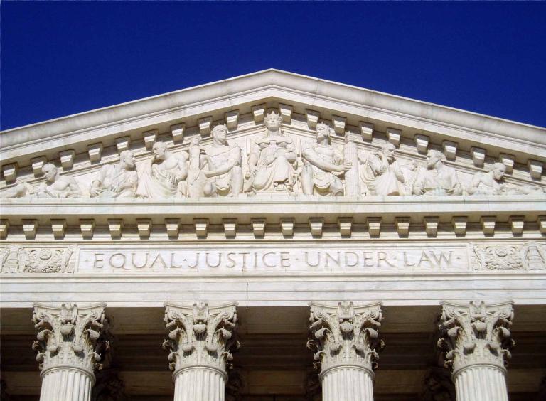 US Supreme Court building - picture via Wikipedia