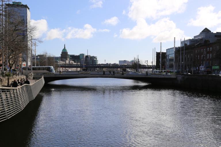 the River Liffey - Dublin