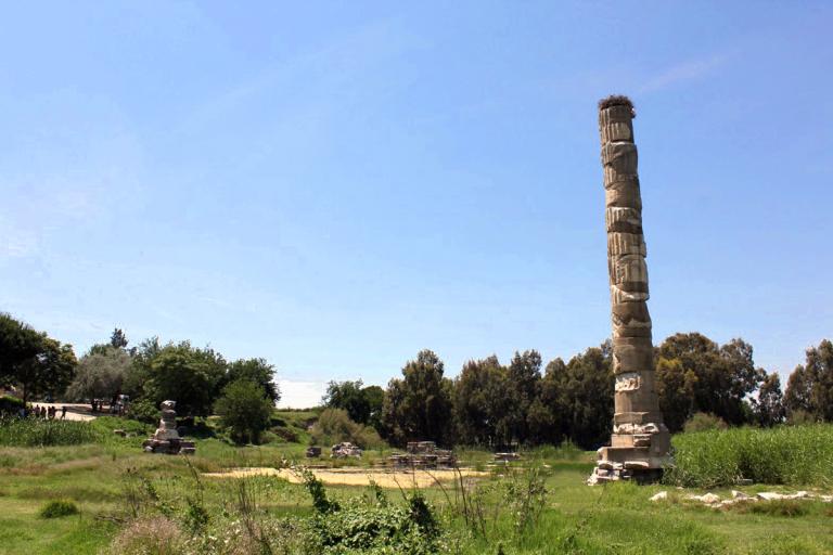all that remains of the Temple of Artemis