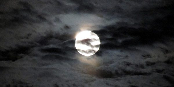 moon in clouds 03.19.11