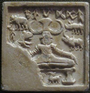 Yogi._Mold_of_Seal,_Indus_valley_civilization