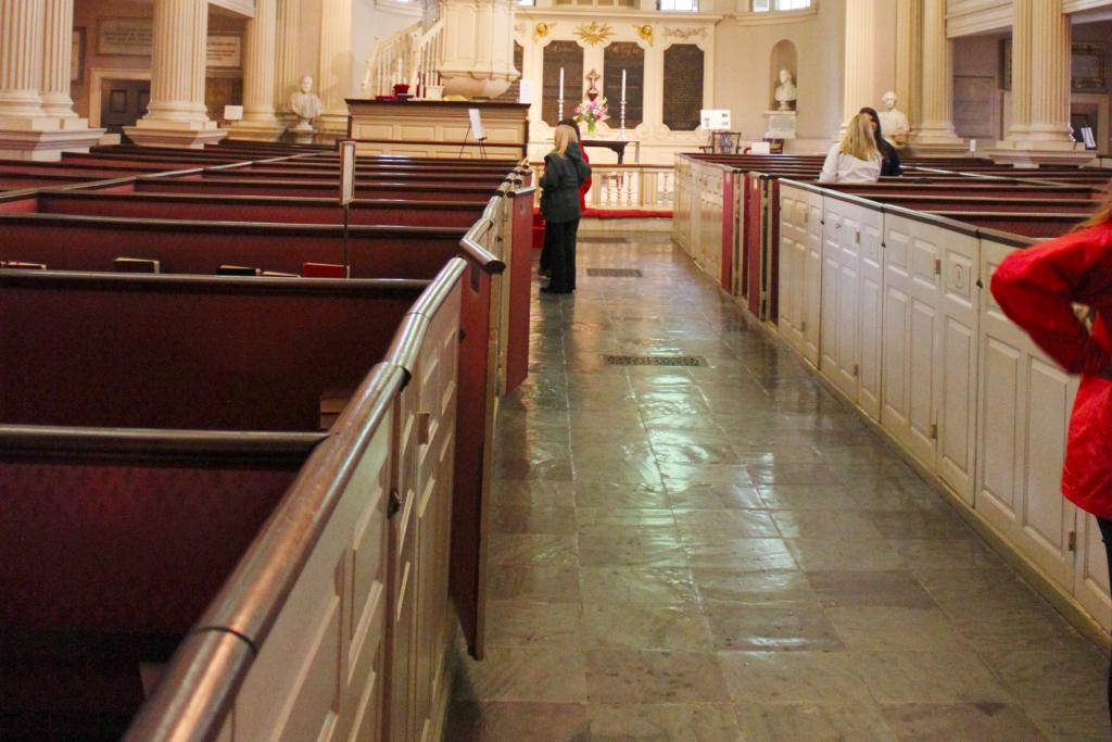 box pews