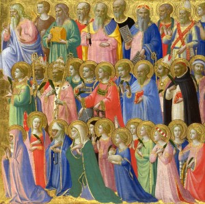 The Forerunners of Christ with Saints and Martyrs