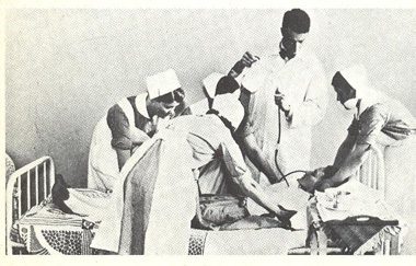 Insulin Shock Therapy, taken at Lapinlahti Hospital, Helsinki, 1950 Photo Source: Wikimedia. Public Domain