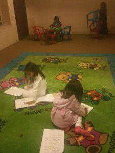 Twins in the masjid play-room/Safiyyah Surtee