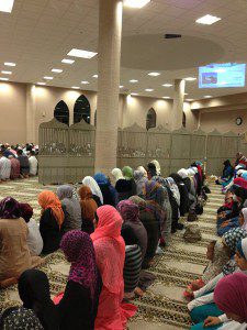 Taraweeh prayers in Grand Rapids, MI/Delal Pektas