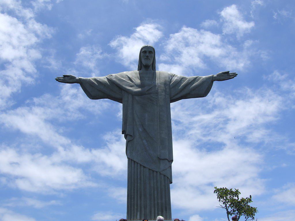 Christ the Redeemer, Rio de Janeiro, Brazil, via Wikimedia Commons