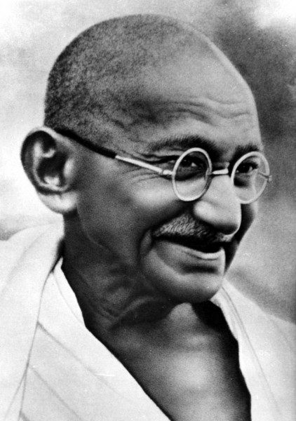 Gandhi, 1948, via Wikimedia Commons.