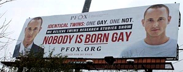 Against being born gay