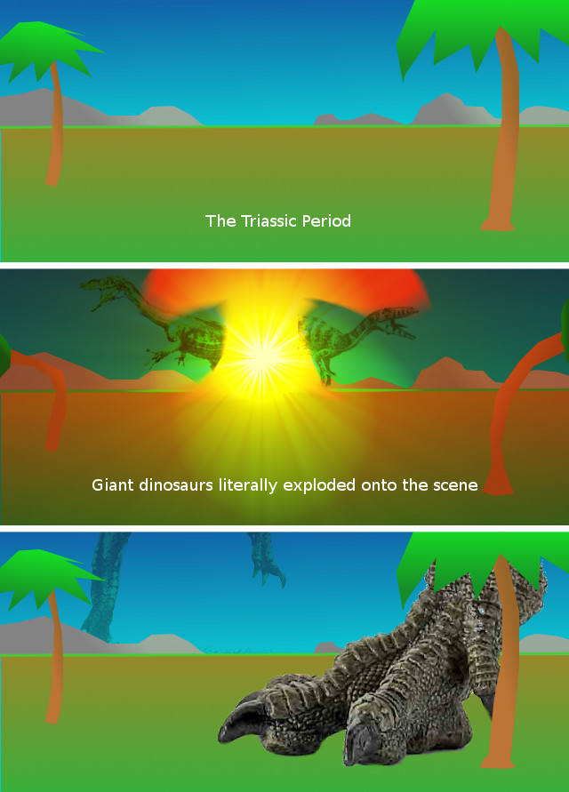 life during dinosaurs