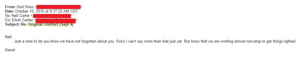 Darrel email to Neil 10 15