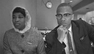 Malcolm X and Betty Shabazz